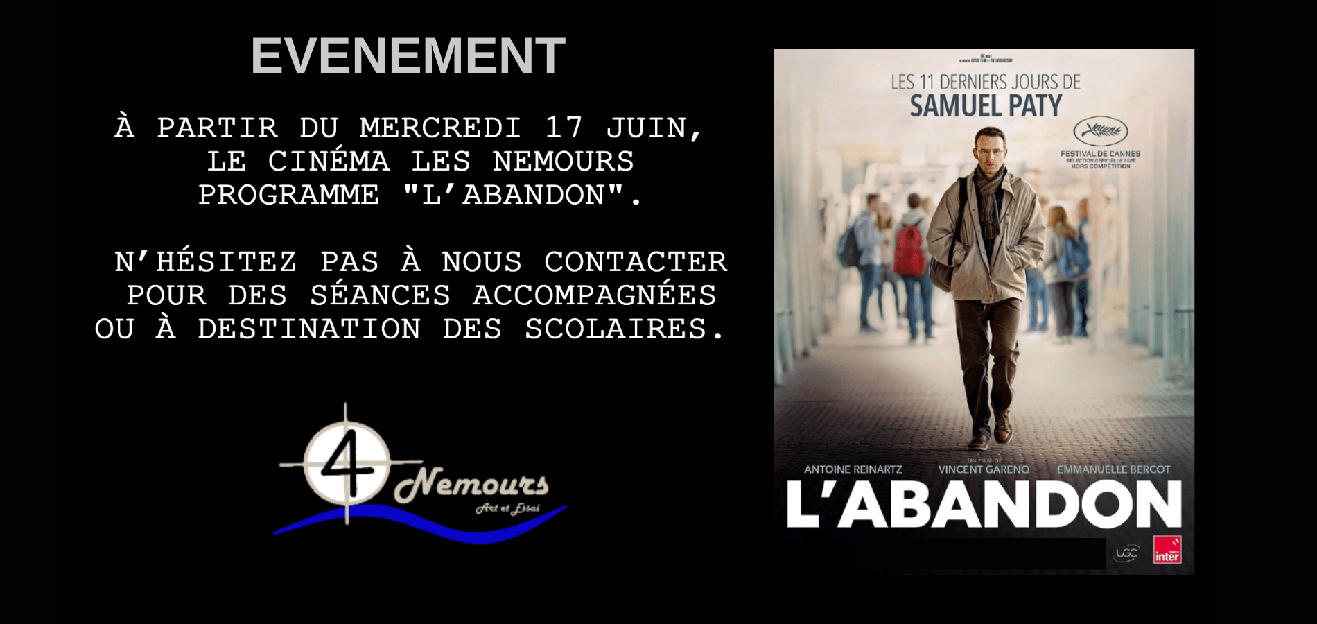 actualité L'ABANDON