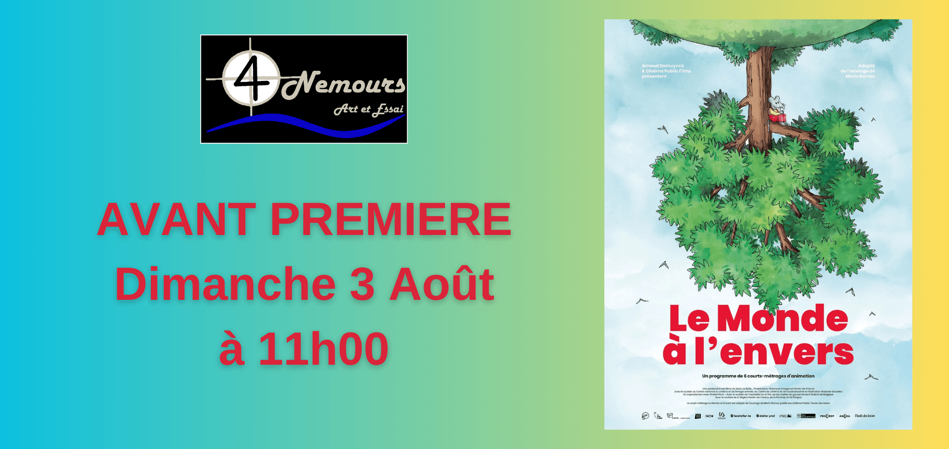 actualité Avant Première LE MONDE A L'ENVERS