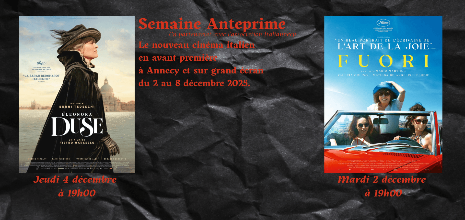 actualité Semaine Anteprime