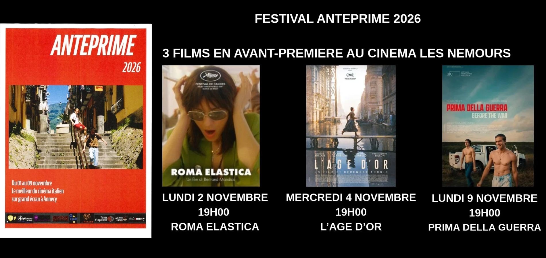 actualité FESTIVAL ANTEPRIME 2026