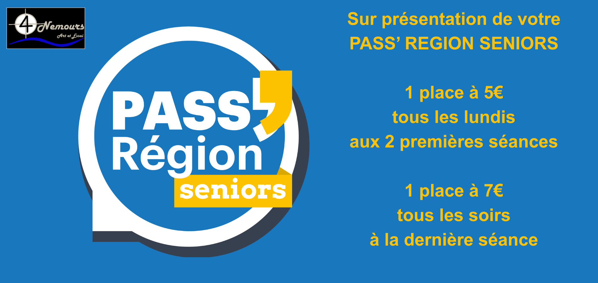 actualité PASS REGION SENIORS