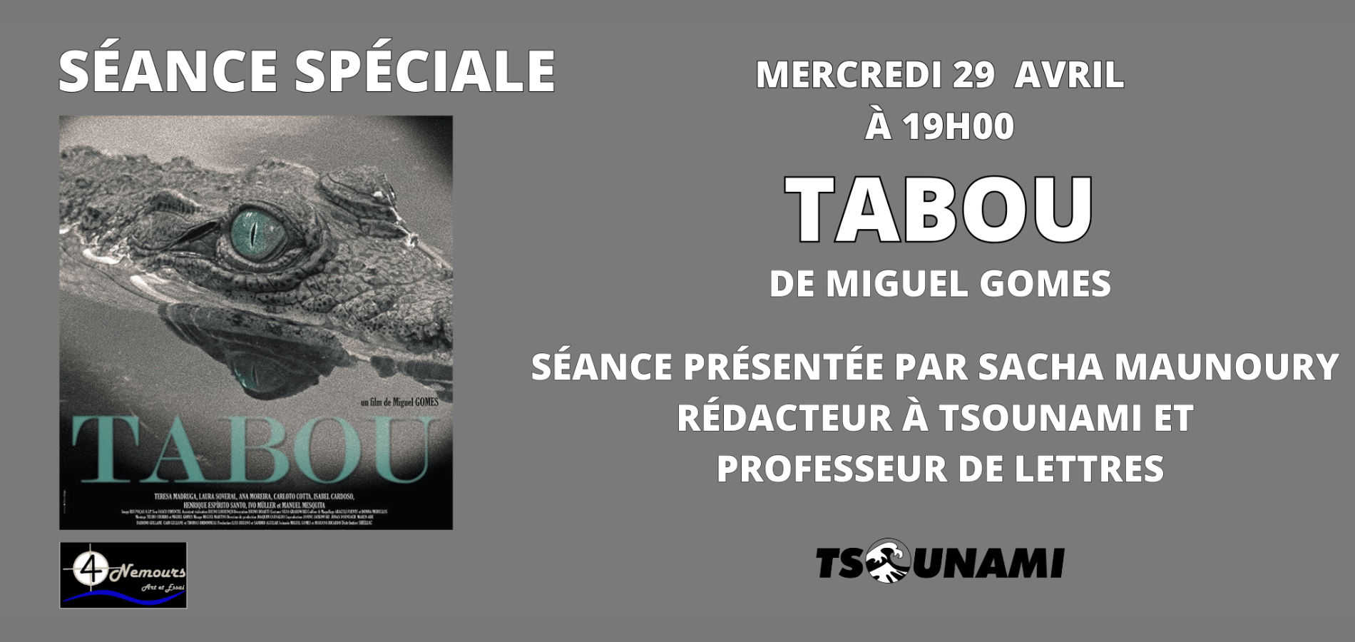 actualité TABOU